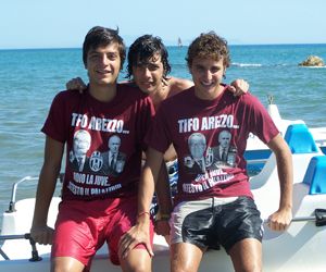 Leo, Fede e Luca a Castiglion della Pescaia
